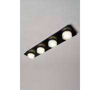 Brooke Bar Spotlight Ceiling Light BHS Lighting Black One Size