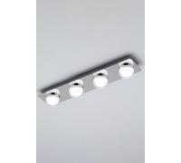 Brooke Bar Spotlight Ceiling Light BHS Lighting Metallic Silver One Size