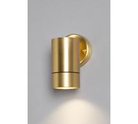 BHS Lighting Bruce Outdoor Wall Light in Gold BHS Lighting Gold