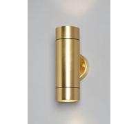 BHS Lighting Bruce Outdoor Wall Light in Gold BHS Lighting Gold