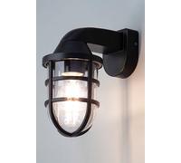 BHS Lighting Camb Outdoor Wall Light in Black BHS Lighting Black