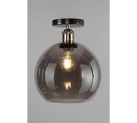 Carter Flush Ceiling Light BHS Lighting Bronze One Size
