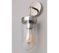 BHS Lighting Chelsea Outdoor Wall Light in Metallic Silver BHS Lighting Metallic Silver