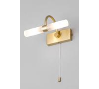 BHS Lighting Cygna Bathroom Wall Light in Metallic Gold BHS Lighting Metallic Gold