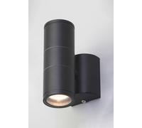 Bhs Lighting Delting Up Or Down Outdoor Wall Light In Dark Grey Dark Grey One Size