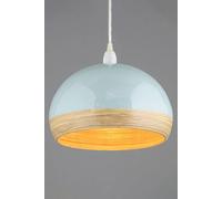 Bhs Lighting Dome Easy Fit Light Shade In Blue Blue One Size