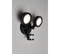 Bhs Lighting Ernie Outdoor Wall Light In Black Black One Size