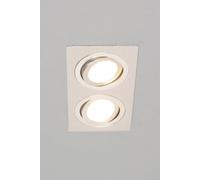 Bhs Lighting Faina Double Squared Spot Light In Silver Silver One Size