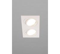 Bhs Lighting Faina Double Squared Spot Light In White White One Size
