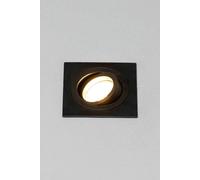 BHS Lighting Faina Single Squared Spot Light in Black BHS Lighting Black