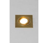 Bhs Lighting Faina Single Squared Spot Light In Gold Gold One Size