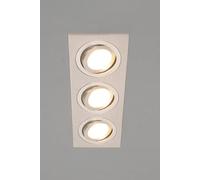 Bhs Lighting Faina Triple Squared Spot Light In Silver Silver One Size