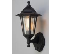 Ferris Outdoor Wall Light with Sensor BHS Lighting Black One Size