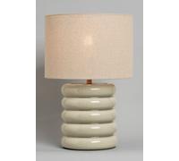BHS Lighting Florence Flump Table Lamp in Ivory BHS Lighting Ivory