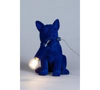 BHS Lighting Fred Boston Terrier Table Lamp in Blue BHS Lighting Blue