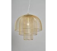 BHS Lighting Georgia Pendant Ceiling Light in Gold BHS Lighting Gold