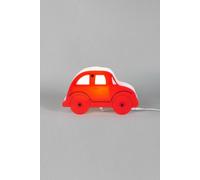Litecraft Glow Car Table Lamp LED Children's Bedside Lighting - Red