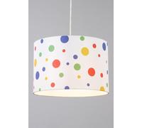 BHS Lighting Glow Dots Easy Fit Light Shade in White | Size: 30 cm diameter x 21 cm high BHS Lighting White 30 cm diameter x 21 cm high