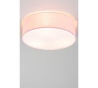 BHS Lighting Glow Flush Ceiling Light in Pink BHS Lighting Pink