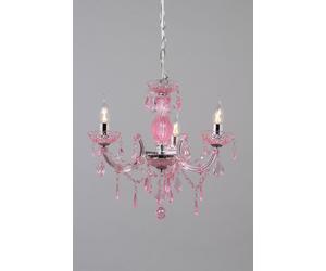 BHS Lighting Glow Marie Funky Chandelier in Pink BHS Lighting Pink