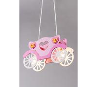 Glow Princess Carriage Ceiling Pendant Light BHS Lighting Pink One Size