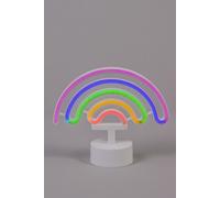 Glow Neon Rainbow LED Table Lamp - Multicoloured