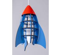 BHS Lighting Glow Rocket Ceiling Pendant Light in Blue BHS Lighting Blue