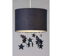 BHS Lighting Glow Stars Mobile Easy Fit Light Shade in Navy BHS Lighting Navy