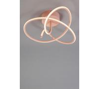 Bhs Lighting Kids Glow Whirly Flush Ceiling Light In Pink Pink One Size