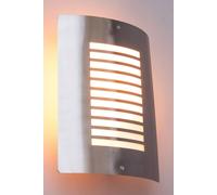 Hale Outdoor Wall Light BHS Lighting Metallic Silver One Size