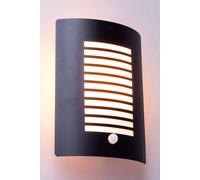 Hale Outdoor Wall Light with Sensor BHS Lighting Black One Size