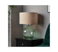 BHS Lighting Hannah Glass Table Lamp - Natural