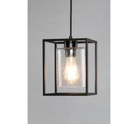 BHS Lighting Hardy Ceiling Pendant Light in Black BHS Lighting Black