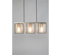 Bhs Lighting Hardy Ceiling Pendant Light In Silver Silver One Size