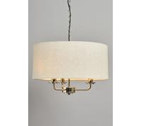 BHS Lighting Henry Pendant Ceiling Light in Silver BHS Lighting Silver