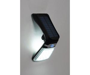 BHS Lighting Hesper Outdoor Solar Flood Light With Sensor in Black BHS Lighting Black