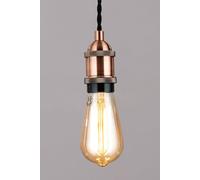 BHS Lighting Industrial Style Pendant Ceiling Light in Copper BHS Lighting Copper