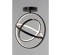 Ingel Flush Ceiling Light BHS Lighting Black One Size