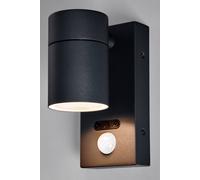 Bhs Lighting Jared Anthracite Outdoor Up Or Down Wall Light With Sensor In Dark Grey Dark Grey One Size