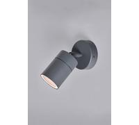 Bhs Lighting Jared Black Outdoor Wall Light In Dark Grey Dark Grey One Size