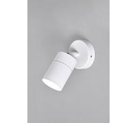 BHS Lighting Jared White Outdoor Wall Light BHS Lighting White