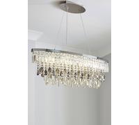 Jennifer Diner Pendant Ceiling Light BHS Lighting Silver One Size