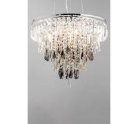 Jennifer Pendant Ceiling Light BHS Lighting Metallic Silver One Size