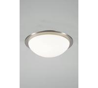 Bhs Lighting Jules Flush Bathroom Ceiling Light In Black Black One Size