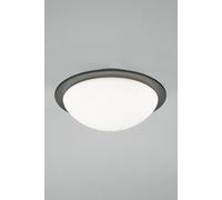 BHS Lighting Jules Flush Bathroom Ceiling Light in Silver BHS Lighting Silver