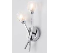 Kate Bathroom Wall Light BHS Lighting Silver One Size