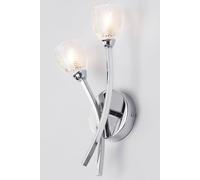 Bhs Lighting Kate Bathroom Wall Light In Silver Silver One Size