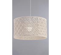 BHS Lighting Large Macrame Easy Fit Light Shade in Ivory BHS Lighting Ivory