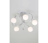 Large Soni Pendant Ceiling Light BHS Lighting Metallic Silver One Size