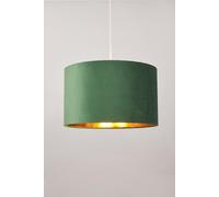 BHS Velvet Large Emerald Green Easyfit Shade